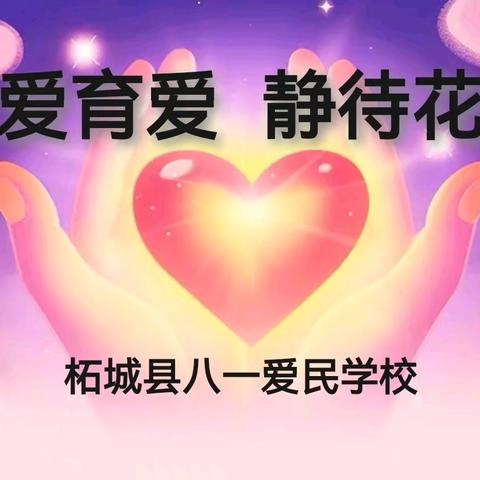 以爱育爱 静待花开——柘城县第二实验小学教育集团八一爱民学校2024年秋第一周“爱心传递   情暖校园”活动纪实