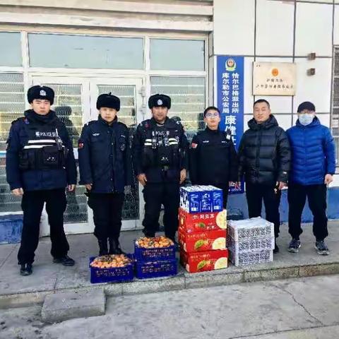 万家安稳，警校同心—库尔勒市第五中学警察节慰问活动