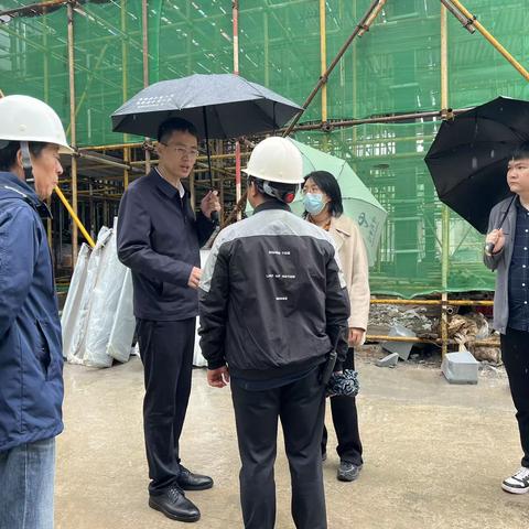 新城区督导检查“保交楼”工程进展和安全稳定