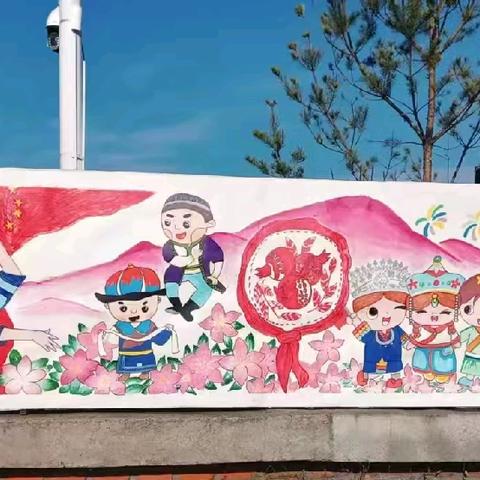 “杜鹃”映眼探春时，童绘扎兰韵满枝——扎兰屯市成吉思汗镇中心校积极投身主题文化活动