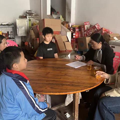 家访温情传暖意 安全守护伴成长——藤县象棋镇甘村小学寒假大家访