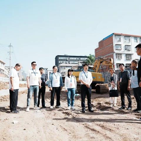 踏勘施工现场   促膝深入座谈 ——县人大副主任尚旭敏带领人大代表视察汝阳县2024年重点基础设施工程