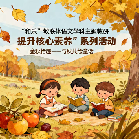 金秋拾趣 与秋共绘童话 ——阳逻四小暨“和乐”教联体语文学科主题教研活动