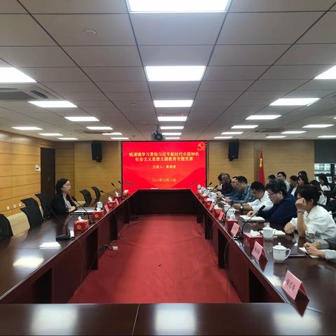 弘扬伟大建党精神 在新的赶考路上踔厉奋发——桃浦镇学习贯彻习近平新时代中国特色社会主义思想主题教育专题党课暨联学交流会