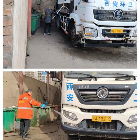 等驾坡环卫站加强车辆卫生管理 促进车容车貌提升
