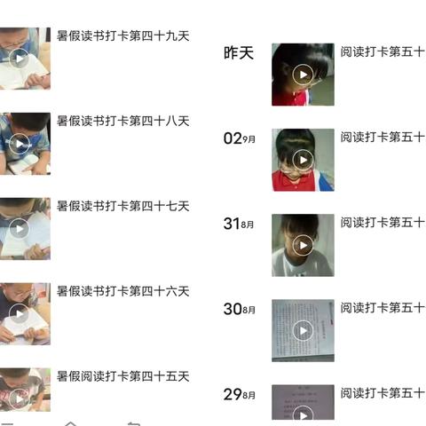 最是书香能致远 暑假读书正当时——好力保中心学校学生暑假读书活动