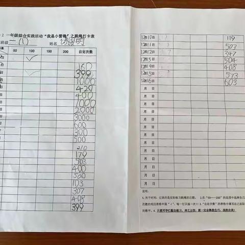 学雷锋，雷锋精神我宣传——春季跳绳比赛