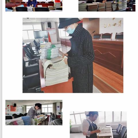 “检查自省   以查促教”广河县城西小学作业检查活动