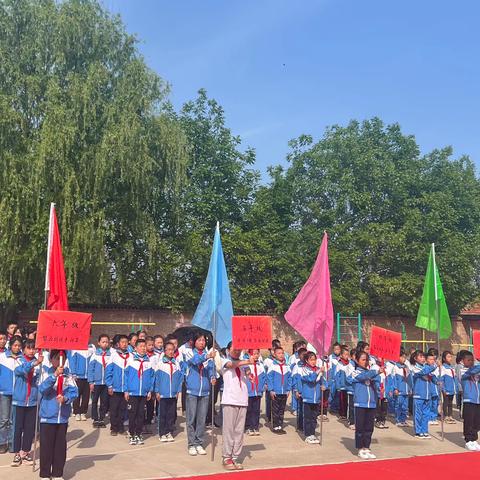 周家镇乔坡小学春季田径运动会