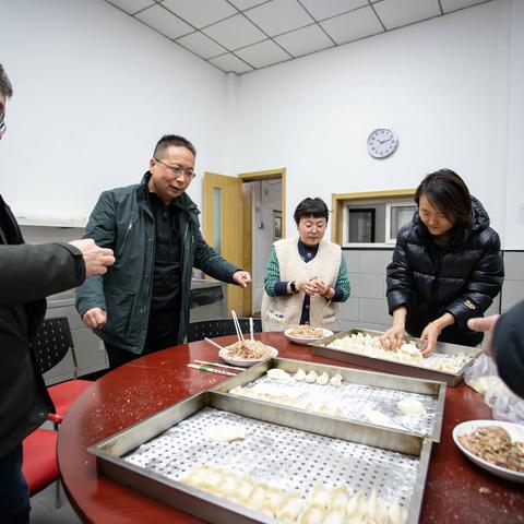 市古建园林设计院“同心包饺子，温暖过冬至”活动