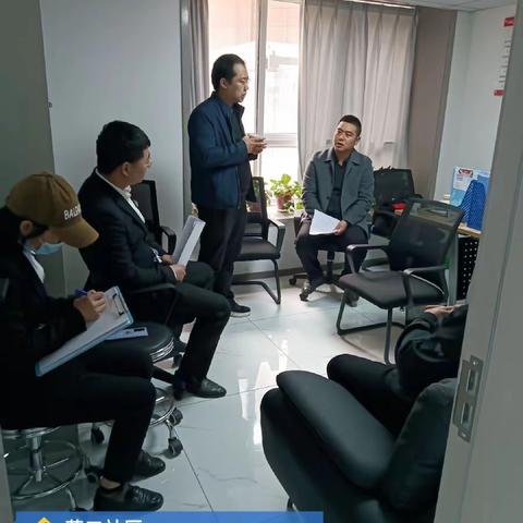 草二社区包抓干部第四次针对本小区安全隐患工作巡查