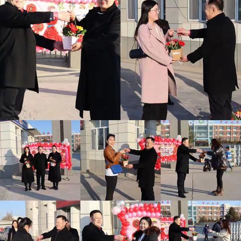 余粮堡镇中心小学“巾帼风采，与爱同行”庆祝三八妇女节联欢会活动