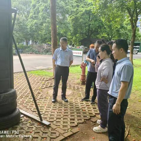 市爱卫办高新谱主任调研病媒生物防制工作