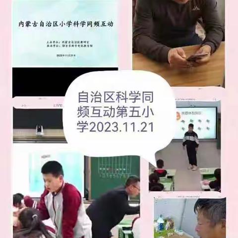 同频互动 教研同行——记满洲里市小学科学同频互动学习、培训活动