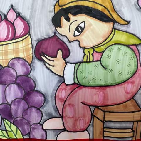 【莒县第一实验小学】尚美农民画社团期末展示