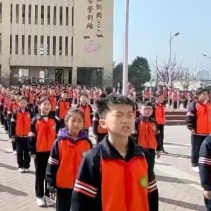 齐诵满江红 传承报国志——殷都区正心小学师生齐诵满江红