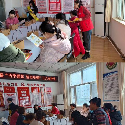 「文化服务“种春风”」淮海社区新时代文明实践站开展“三八”妇女节系列活动