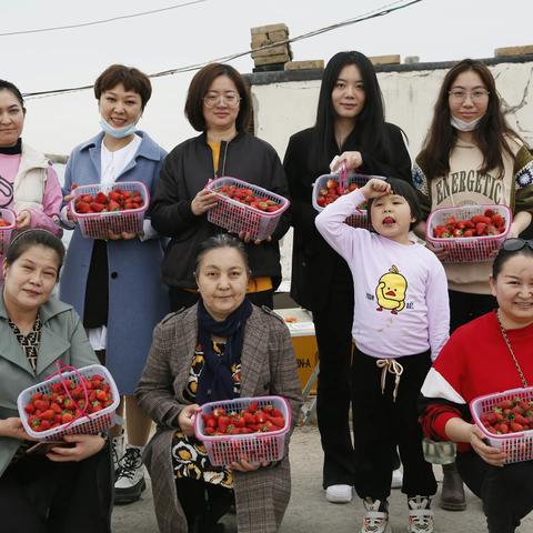 与莓好相约——农发行霍城支行庆祝“三八”国际劳动妇女节