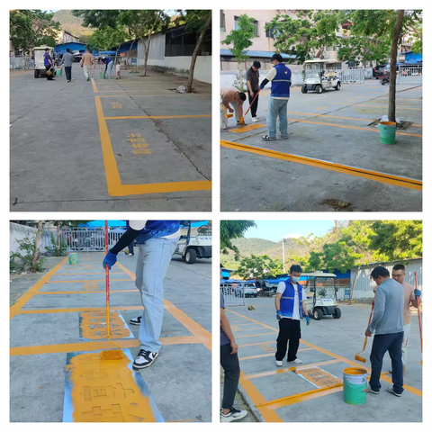 霸王岭社区携手霸王岭分局 打造“共享车位”便民新空间