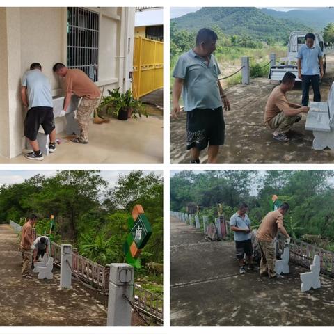 “民有所靠，客有所需”霸王岭社区为群众增设靠椅