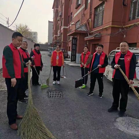 洁美家园，从我做起------子路中学志愿者环境卫生清扫活动