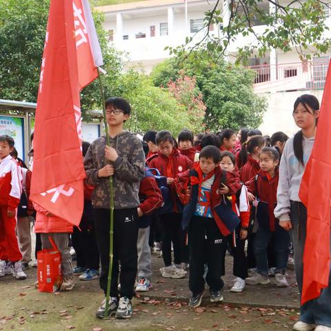 【塔前镇大单小学】亲近自然，拥抱春天。