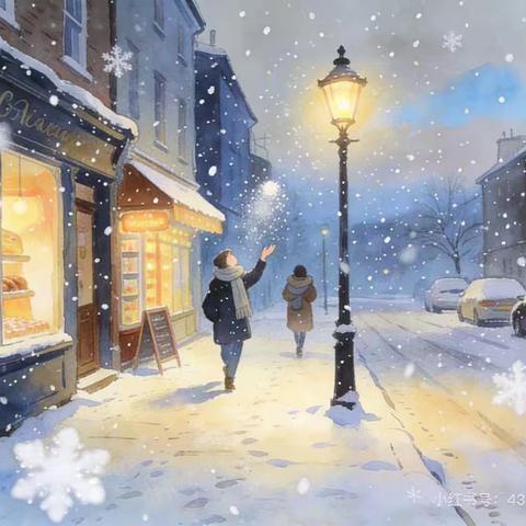 神木市第十二小学三年级1班“初雪飘落，童心不变”活动记录