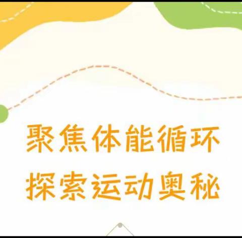 聚焦室内体能大循环 探索运动奥秘 ——第五集团教研活动