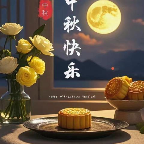 月满人圆  中秋佳节 海都嘉苑物业祝您  阖家团圆  幸福美满