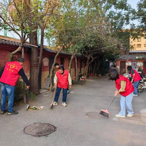 志愿传递文明，服务成就精彩——邯郸市第十中学第一党支部开展主题党日志愿服务活动