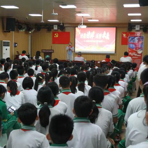 体育冠军进校园 榜样力量励少年