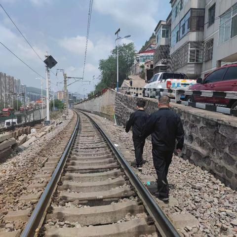 中阳县护路中心全面排查铁路沿线安全隐患