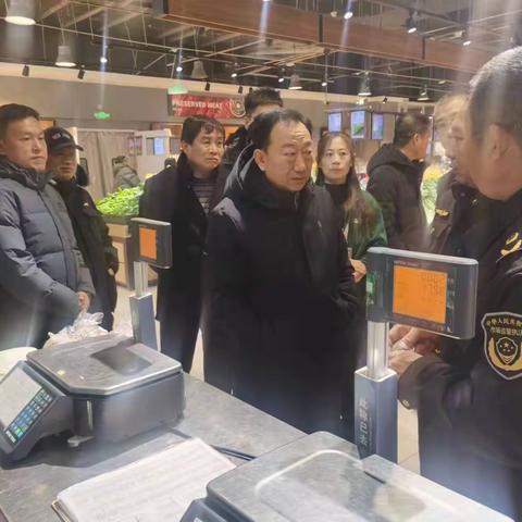 市领导亲自挂帅 督导调研遵化市数字指示秤监管工作