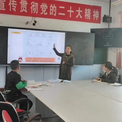 展风采 促成长——固县乡中心学校常规公开课及评课活动