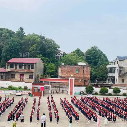 阳光大课间，活力满校园——黄埠镇中心小学举行阳光大课间展示活动