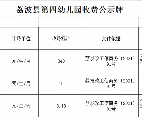 荔波县第四幼儿园2023年秋季学期开学通知及温馨提示