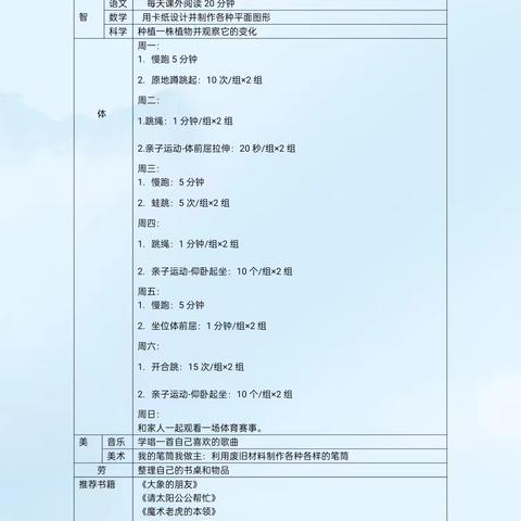 多彩假期    “暑”你最棒