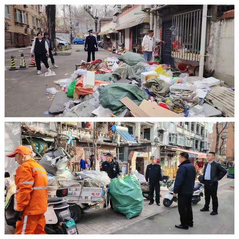 北村街道开展垃圾死角 “清零行动”，打造干净宜居社区环境