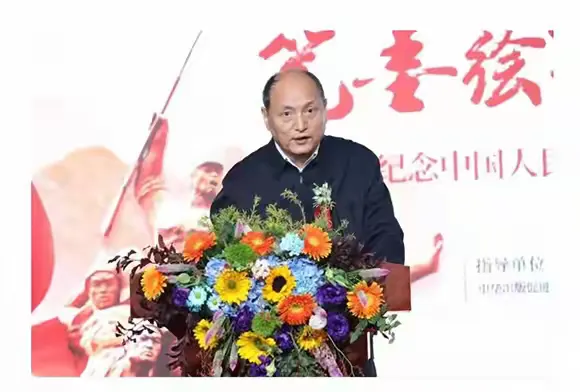 简篇-笔墨铸魂祭先烈赤心传承爱国情 — 书画家宋永柱参展抗战胜利 80 周年书画展