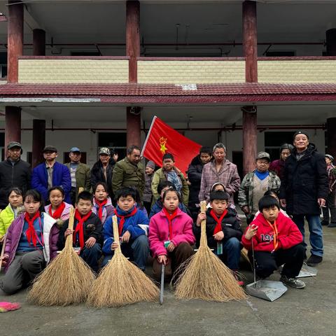 春日学雷锋，爱满敬老院——金竹镇肖家学校开展学雷锋志愿服务活动