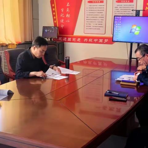 公司党委委员、总会计师张天虎到齐河路管中心调研指导工作