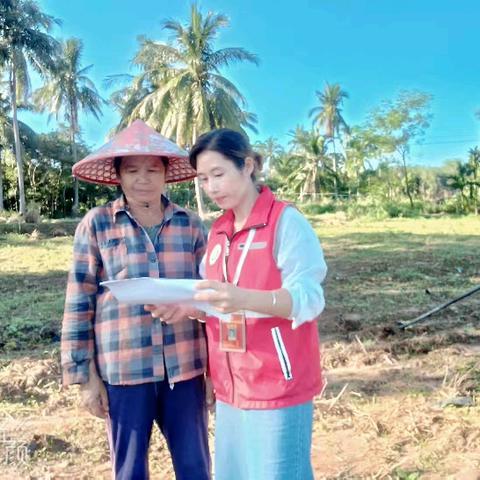 天安乡网格员开展生产生活安全宣传活动