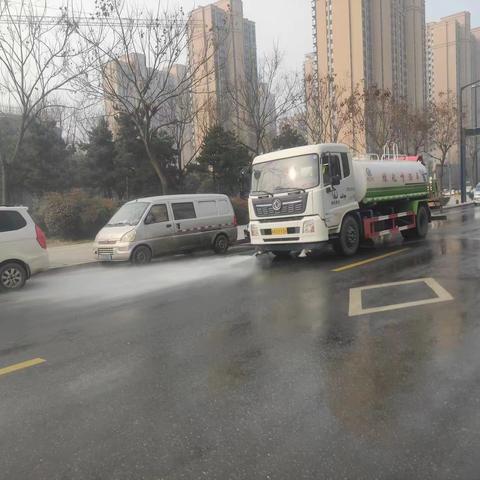 【航天十二标】迎接国卫复审 营造良好市容