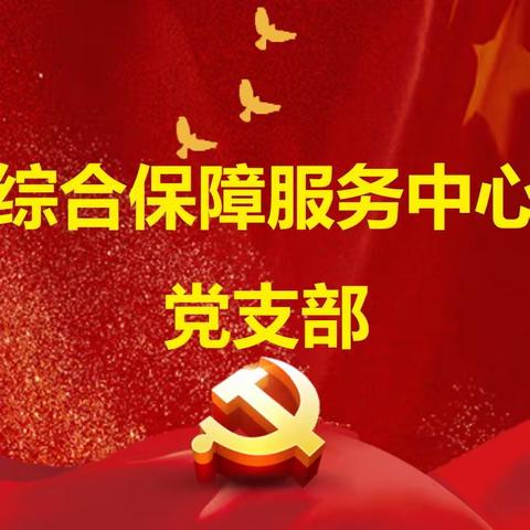 综合保障服务中心 弘扬时代精神 发挥党员示范引领作用