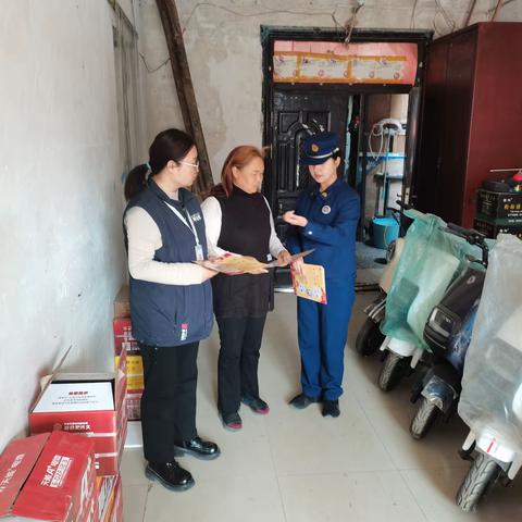 【高桥街道网格中心—薛佳欢】一对一消防安全宣传