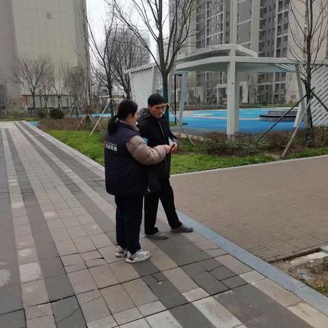 【高桥街道网格中心—薛佳欢】暖心宣传 保障居民权益