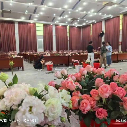 教育如插花，匠心育芳华 —— 固镇一中初中部教师节插花活动纪实