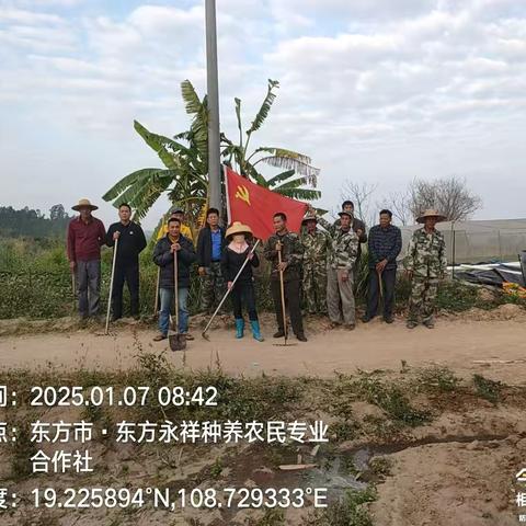 冬修水利进行时，党群齐心焕新渠 ‍