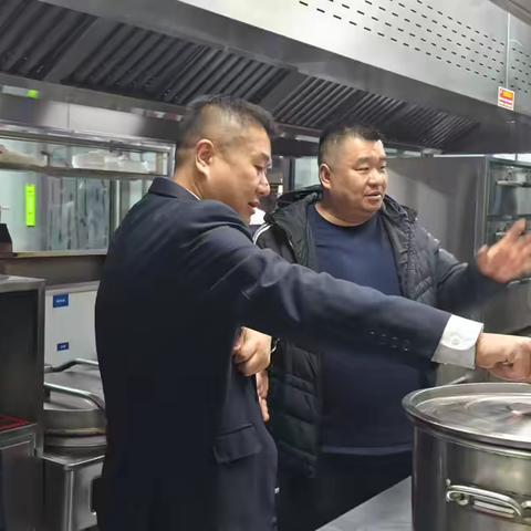 餐饮第五大区开展冬季安全生产检查