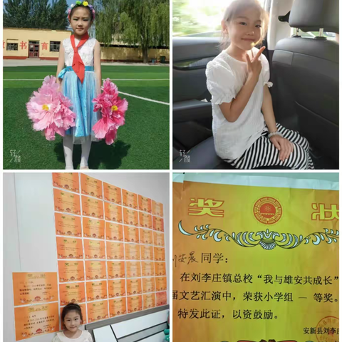 杨刘庄小学 优秀学生——刘安晨